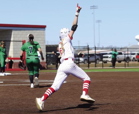 Experience will be a key factor in Holliday’s success on the softball diamond this upcoming season. They return over half of their starters and a main pitcher from last year. File photo