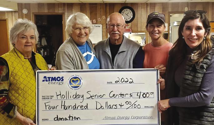 Atmos Energy makes local donations