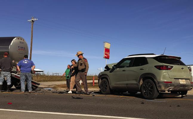 Two vehicle wreck on U.S. 281