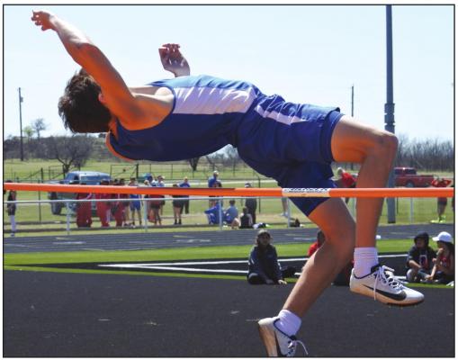 Windthorst junior Logan Cope is expected to be a key contributor on the Trojans track roster this spring. File photo