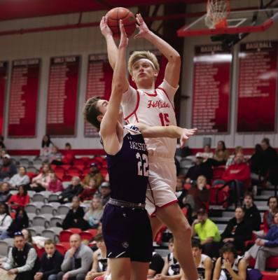 Holliday’s Ashtyn Berry put up a team-high 20 points in the Eagles’ 68-54 home victory over the City View Mustangs on Tuesday, Jan. 14. File photo