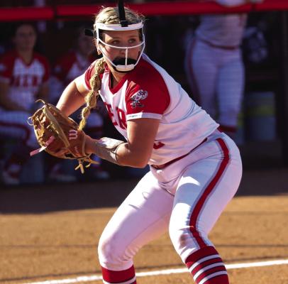 Holliday's Kinley Marek was named the Archer County News' Diamond Dozen MVP after a year where she had 8 HRs, 52 RBIs and a .511 batting average. File photo