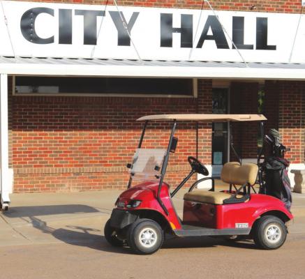 The Archer City city council voted on amending its golf cart ordinance during its meeting Thursday, Oct. 21. File photo