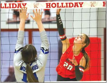 Lady Eagles open district with win