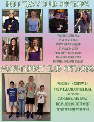 4-H Club Officers