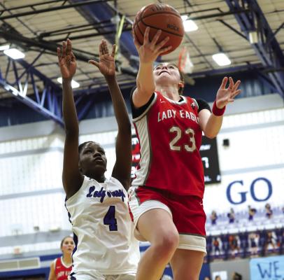Lady Eagles secure share of 7-3A crown, relegated to No. 2 seed