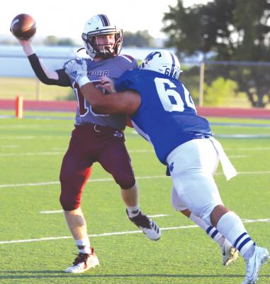 Windthorst’s Eddie Olivo Llamas will be joined by 11 other Archer County athletes in the 85th Maskat Shrine Oil Bowl on Saturday, June 18, at 7:30 p.m. in Iowa Park. File photo
