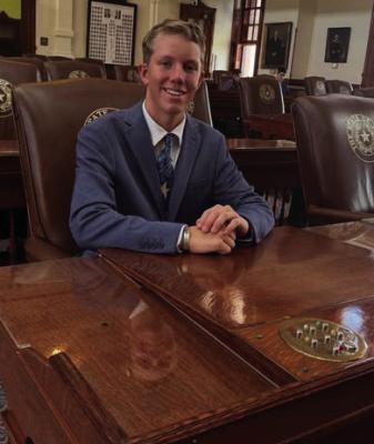 Kreede Neal and WhitParkey (pictured) attended 4-H Congress last week in Austin. Texas 4-H Congress is a four-day mock legislative experience for 4-H members in grades 9th to 12th. During this time, 4-H members assume the roles of legislators, lobbyists, and press corps to gain a first-hand understanding of how the legislative process works. Courtesy photo