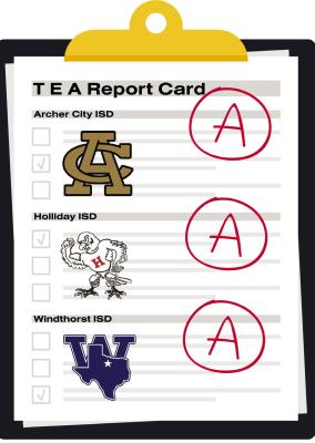 Archer County schools earn As on report card