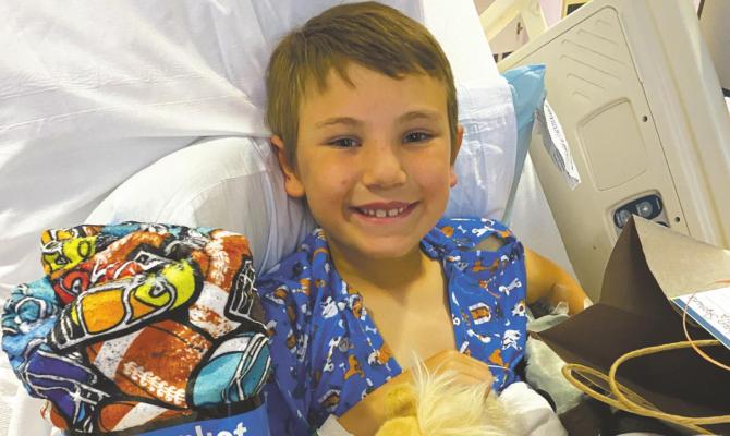 Archer City elementary student on the mend after snake bite