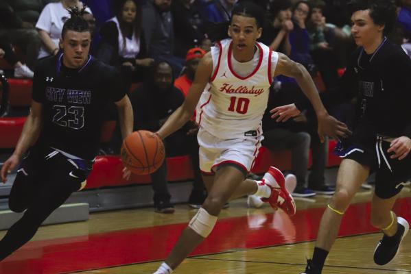 Holliday lost 55-37 in the bi-district round to Brock on Tues., Feb. 21, in Graham. The Eagles finish the deason with a 24-7 record. File photo