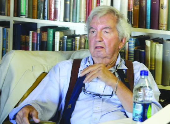 The Archer Public Library will recieve a plaque for being a Literary Landmark for Archer City being the home of Pulitizer Prize winning author Larry McMurtry (pictured.) File photo
