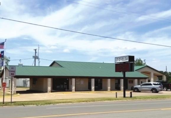 The city of Holliday is exploring a possible renovation of the front office of City Hall with ARPA funds. Photo/Grace Rees