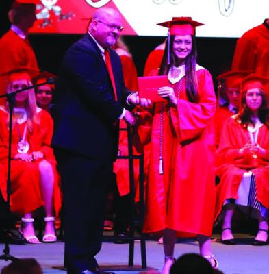 Four Holliday seniors earn second diploma