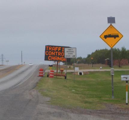 Traffic control change coming to Hwy. 79, FM 1954