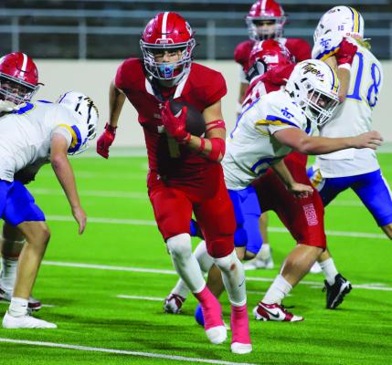 Holliday senior Brayden Hamill prepares for his final season with the Eagles, looking to lead the team on a deep playoff run. File photo
