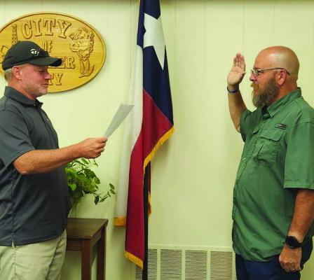 Anderson sworn into Archer City Council