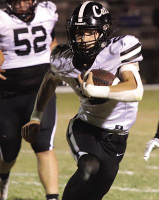 Wildcat senior quarterback Landon Smith earned District 6-2A MVP after he accumulated over 1300 yards of offense and 18 total touchdowns in six district games. Smith also recorded 32 tackles and two interceptions in those six games from the cornerback position as well. File photo