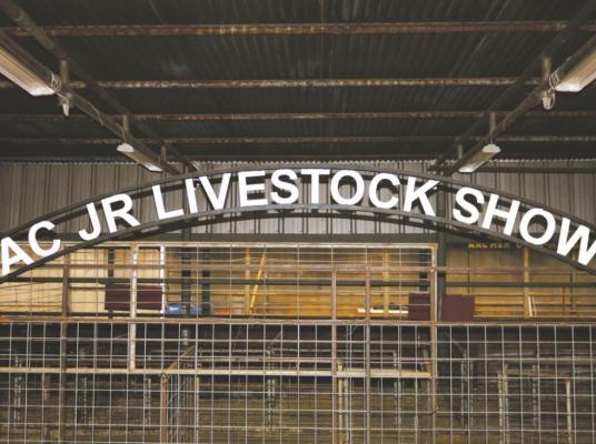 The Archer County Show Barn, the home of the AC Junior Livestock Show, has been approved to be expanded by the show board and county commissioners. They hope to be complete by the show in January. File photo