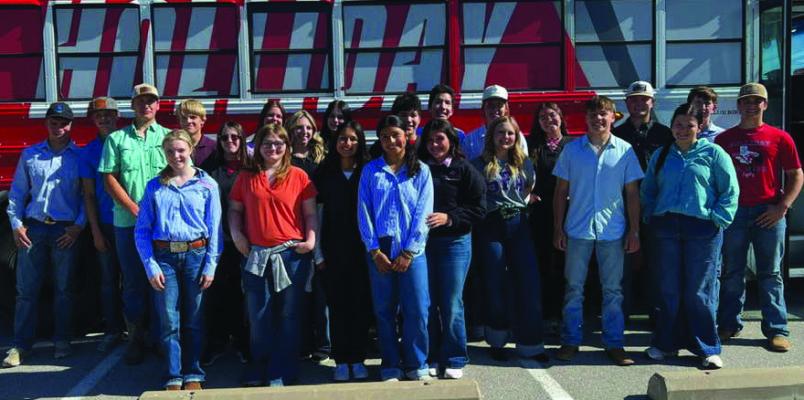 Holliday FFA shined at the Area IV CDE Contest at Tarleton State, with Floriculture and Vet Science teams earning state qualification and multiple top finishes across events. Courtesy photo