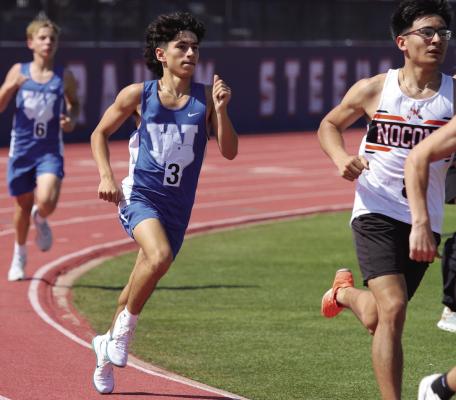 Windthorst runner Kolton Rodgers aims at returning to the regional track meet for his senior season. File photo
