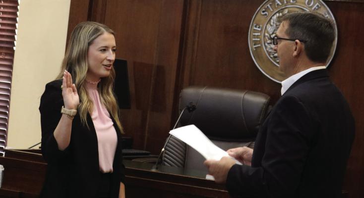 Hilbers Hardee sworn in