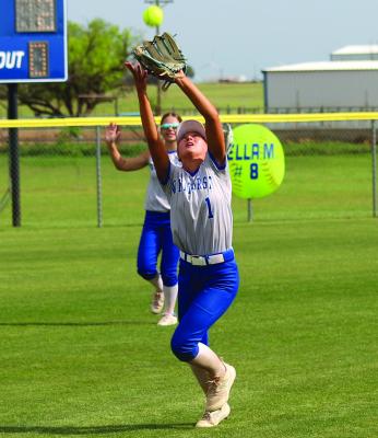 Senior shortstop Karissa Fillingim will look to finish off her Trojanette career with another playoff run for Windthorst. File photo