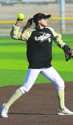 After an ACL tear that forced her to miss the entire softball season last year, Archer City senior Adelyn Harvey is primed to show what she can do for the team on the diamond. File photo