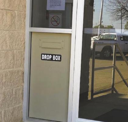 The Archer County Annex now has a new drop box which can be used for all annex offices. Courtesy photo
