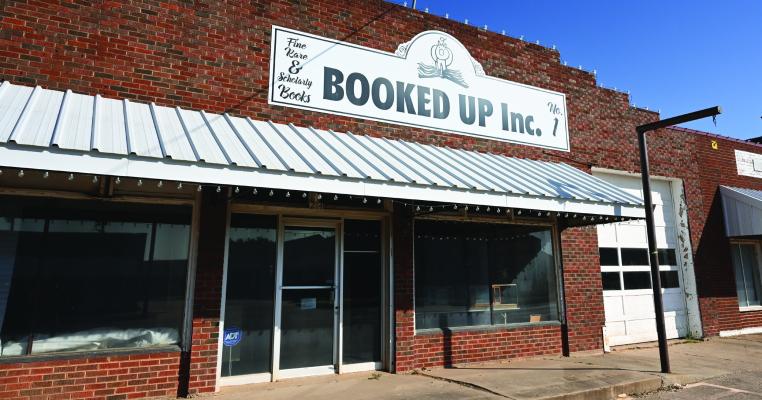 The Larry McMurtry Literary Center will be holding its preview opening in the former Booked Up No. 1 building from 10 a.m. to 5 p.m. on Saturday, March 8, and Sunday, March 9. Admission to the front area and showroom is free and souvenir books from a designated selection will be $25. Photo/Jenny Schroeder