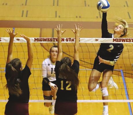 Lady Cats fall in five in season opener