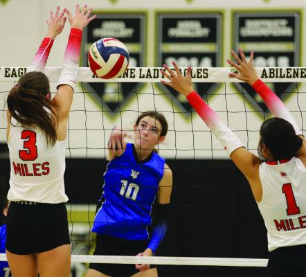Windthorst senior Kenley Teakell returns as a key leader for the Trojanettes after earning All-State and TGCA honors last season. File photo