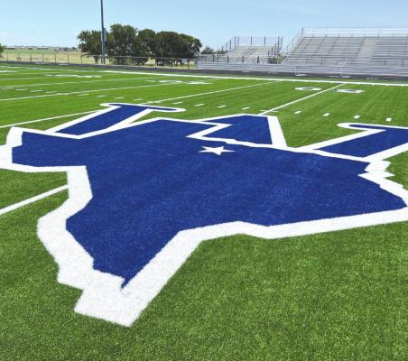 New turf at Trojan Field