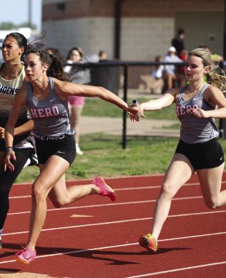 Lady Eagles blow away area track and field meet