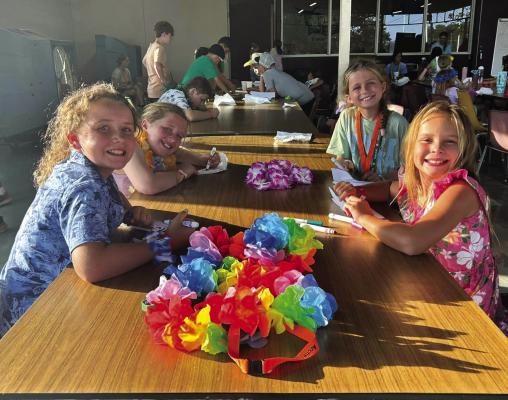 Youth at Texas 4 -H Camp