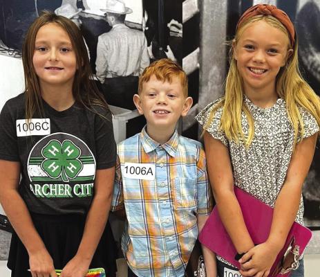 Tennysin Foster, Andy Krenek and Hannah Krenek competed at the State Fair of Texas Ag ID Contest on Friday, Sept. 29. Courtesy photo