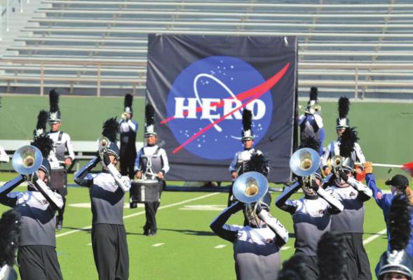 Archer County High School bands compete at Region Marching Competition