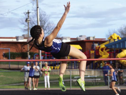 Trojanettes win first track and field meet