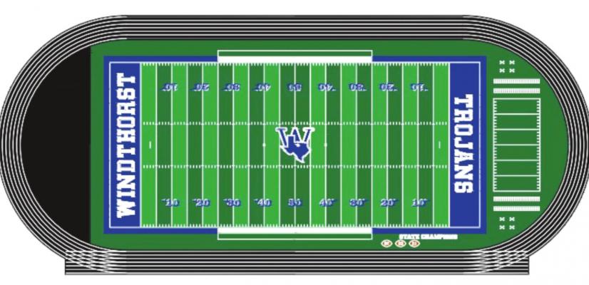 Renderings approved for WISD football field, track project