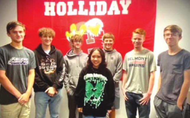 The Holliday Eagle Band had members compete in the District tryouts with multiple members placing and earning a chair. Courtesy photo/Holliday ISD