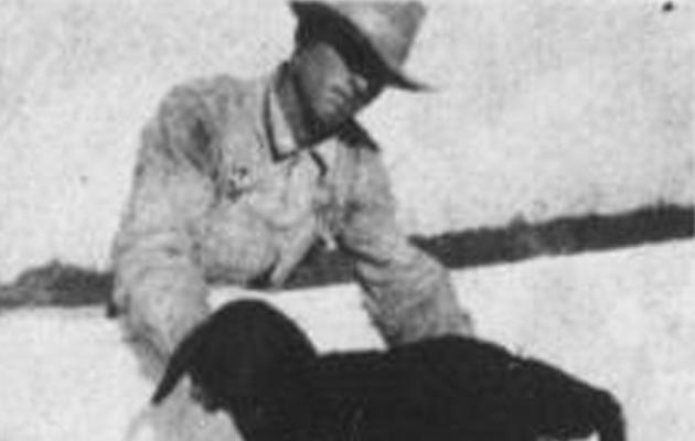 Archer County agreed to pay for new historical marker to be placed in Dundee honoring former sheep farmer Alex Albright. Courtesy photo