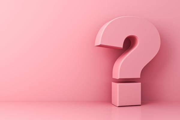 pink question mark