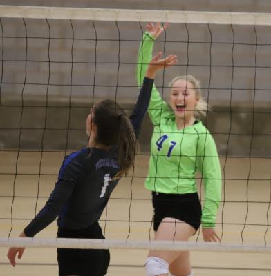 Windthorst senior Camryn Latham looks to bring the Trojanettes back to their former glory in her final season in the Blue and White. (Photo/Will Edwards)