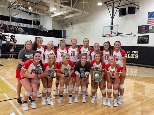 With two tournament wins already under their belt this season, the Holliday Lady Eagles have high hopes in 2022.