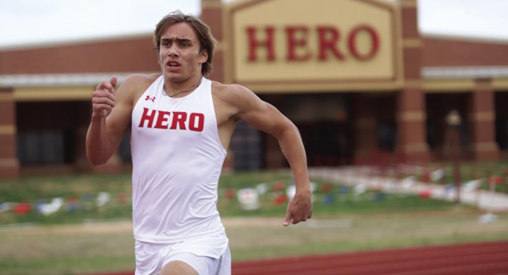 Holliday track star Noah Strohman earned a second-straight MVP nomination for Texas High School Coaches Association 3A Boys Super Elite Team after he another trio of state gold medals, including a pair of record-setting runs of 4:11.91 in the 1600-meter and 9:02.85 in the 3200-meter. File photo