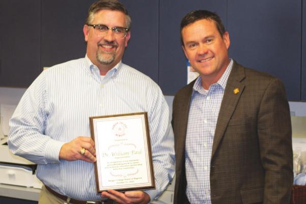 The Windthorst ISD school board voted to the extend the contract of Superintendent Dr. William Paul (left) through June 30, 2025. File photo