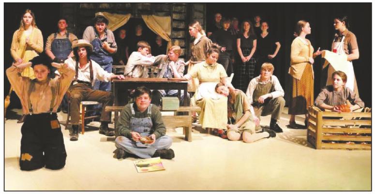 Holliday One-Act Play will advance to the state competition in Waco on Wednesday, April 28, with its performance of "dirt" by Mandy Conner. Courtesy photo