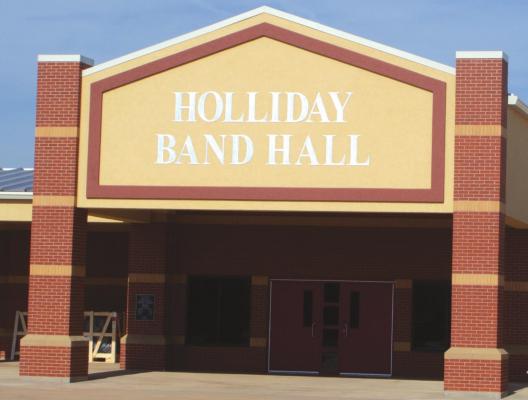 Holliday ISD welcomed the public to tour its completed new band hall during a open house event Tuesday, May 17. Photo/Nathan Lawson
