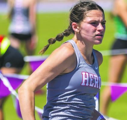 The Lady Eagles’ track team is expected to once again finish the season with high marks after returning five state qualifiers from last season. File photo