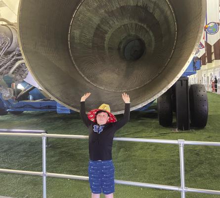 Trahan attends NASA 4-H night